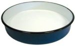 Round Enamel Pan (28 cm), approx. 2 in. deep Hot on Sale