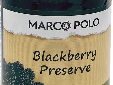 Blackberry Jam Preserve (MarcoPolo) 13 oz For Discount