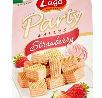 Strawberry Wafers - Party (Gastone Lago) 250g Cheap