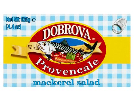 Mackerel Salad, Provencale (Dobrova) 125g (4.4oz) For Discount