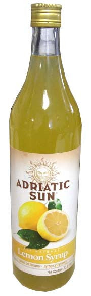 Lemon Syrup (Adriatic Sun) 33.8 fl oz (1L) Discount