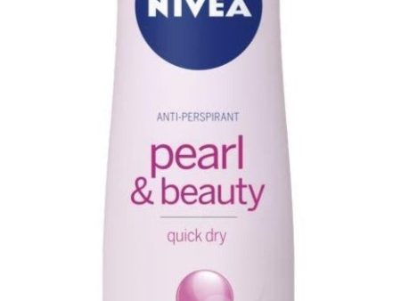 Nivea Spray Deodorant, Pearl Beauty, 150ml Discount