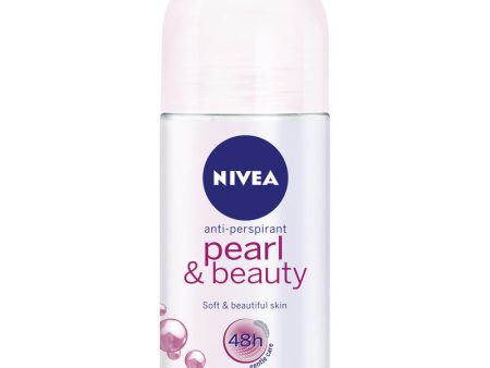 Nivea Pearl Beauty for Women Roll-On Deodorant, 50ml Fashion