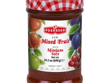 Mixed Fruit Jam (Podravka) 24.3 oz (690 g) on Sale