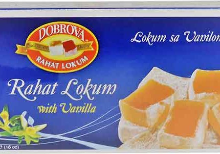 Turkish Delight with Vanilla, Rahat Lokum (Dobrova) 16 oz Fashion