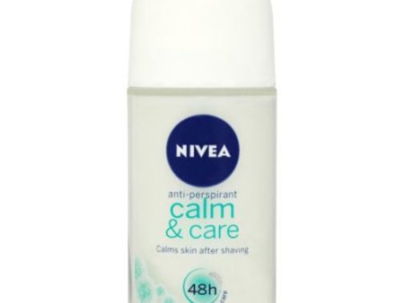 Nivea Calm & Care for Women Roll-On Deodorant, 50ml For Sale