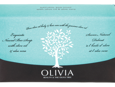 OLIVIA Olive Oil Soap with Aloe Vera, 125g Supply