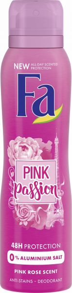 Fa Spray Deodorant, Pink Passion, 150ml Sale