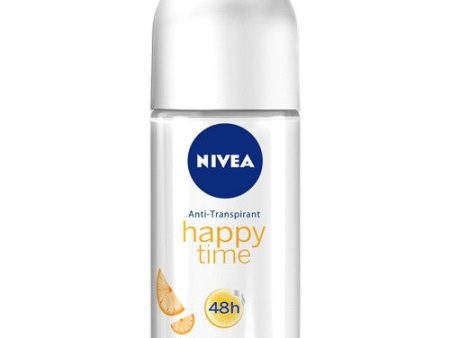 Nivea Happy Time for Women Roll-On Deodorant, 50ml For Sale