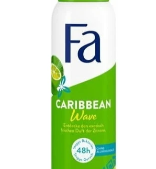 Fa Spray Deodorant, Caribbean Wave, 150ml Online now