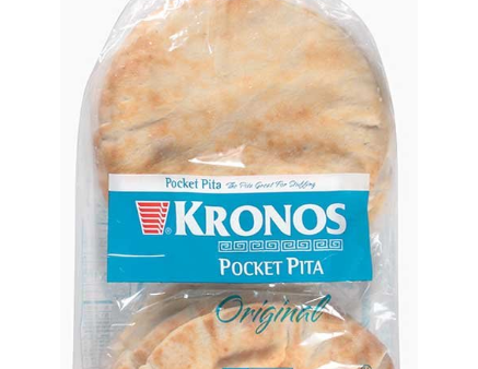 Kronos Pocket Pita, Original 6 Inch, 10 ct. 25oz Hot on Sale