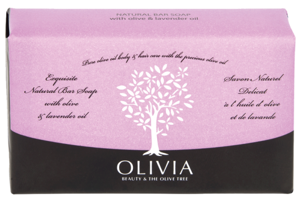 OLIVIA Olive Oil Soap with Lavender Oil, 125g Online now