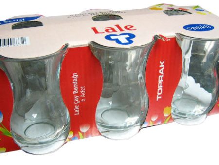 Tea Tumblers, Glasses (Lale) (6 pack) or other brand For Cheap