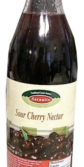 Sour Cherry Nectar Syrup - Visino, 2 lb 1 oz (0.7L) Sale