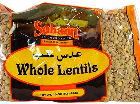 Whole Green Lentils, Large, 16oz Online Hot Sale