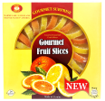 Gourmet Fruit Slices Jelly Candy, Lemon and Orange, 265g Box For Cheap