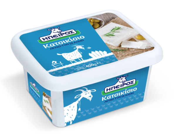 Greek Goat Feta Cheese (EPIROS) 400 g Sale