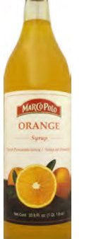 Orange Syrup (Marco Polo) 1 L (33 fl.oz) For Discount