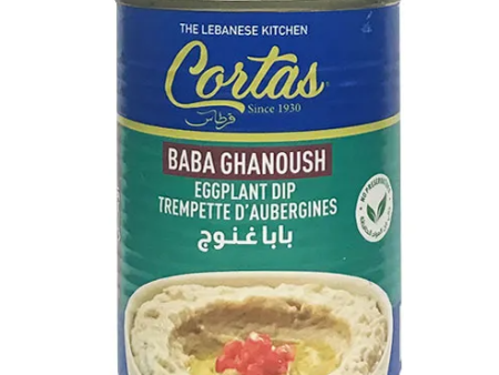 Eggplant Dip, Baba Ghanoug (Cortas) 13.5 oz Supply