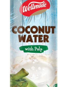 Coconut Water with Pulp (Wellmade) 16.5 oz Online now