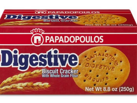 Digestive Biscuit Cracker (Papadopoulos) 250g Online Sale