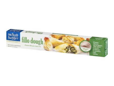 Fillo Dough #4 (Fillo Factory) (4 x 1 lb) 4 PACK For Cheap