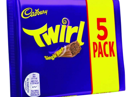 Cadbury Twirl Chocolate, 107.5g Online now