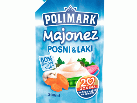 Majonez, Posni & Laki (Polimark) 280ml Fashion