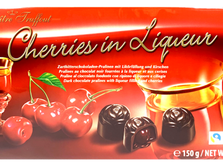 Cherries in Liqueur (Maitre Truffout) 150g For Sale