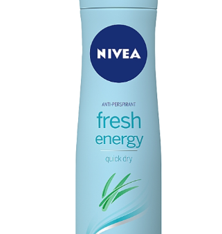 Nivea Spray Deodorant, Energy Fresh, 150ml on Sale