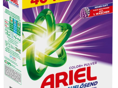 ARIEL Color Detergent Powder, 2.4 kg Hot on Sale