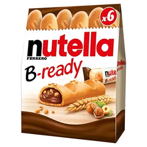 Nutella B-ready Wafer filled with Nutella, T6 4.66 oz Supply