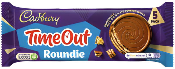 Cadbury Timeout Roundie Wafer, 150g Supply