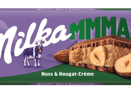 Milka Milk Chocolate with Nuss Nougat Creme, 300g Discount