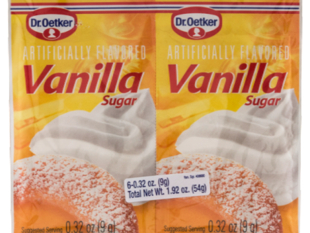 Vanilla Sugar, (Oetker) (6x0.32oz) 54g Cheap