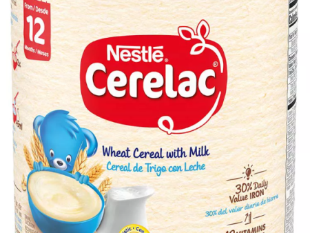 Cerelac, Cereal with Milk (Nestle) 14.1 oz (400g) on Sale