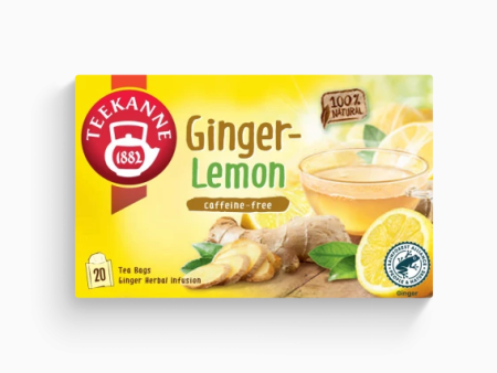 Ginger Lemon Herbal Tea (Teekanne) 20 bags For Cheap