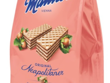 Hazelnut Cream Filled Wafers, Neapolitaner (Manner) 200g bag For Cheap