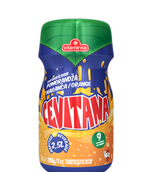 Cevitana-Instant Orange Beverage with 9 vitamins, 200g For Cheap