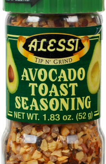 Alessi Avocado Toast Seasoning with Grinder 1.83 oz Fashion