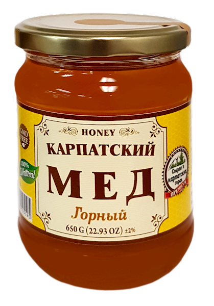 Mountain Honey (Carpathian) 650 g (22.93 oz) Online Hot Sale