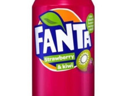 Fanta Strawberry Kiwi, 330 ml can Online now