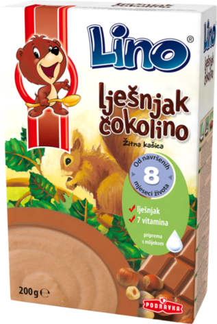 Cereal Flakes with Hazelnut- Ljesnjak Cokolino, CASE, 14x7oz Cheap