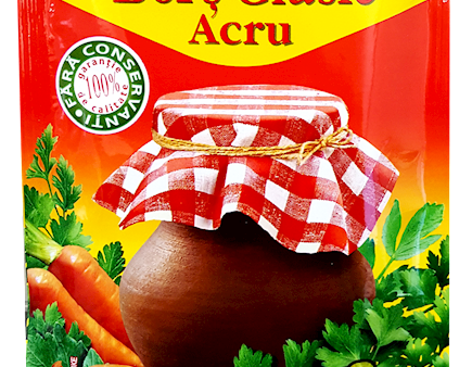 Bors Clasic Acru, Vegetable Mix for Borsch (Gallina Blanca) 20g Supply