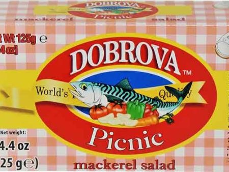 Mackerel Salad, Picnic (Dobrova) 125g (4.4oz) Online now