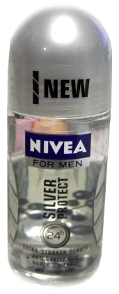 Nivea Silver Protect For Men Roll-On Deodorant, 50ml Online Sale