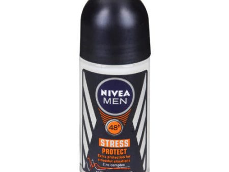 Nivea Stress Protect For Men Roll-On Deodorant, 50ml Online now