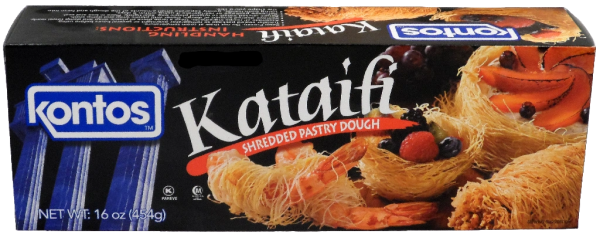 Shredded Fillo (Phyllo) Dough Kataifi (Kontos) 1lb For Sale