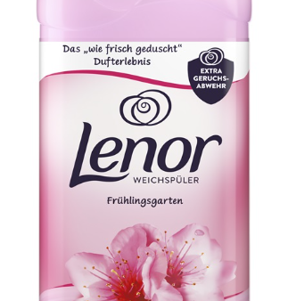 Lenor Pink Spring Garden Fabric Softener, 950ml For Cheap