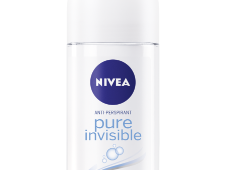 Nivea Pure Invisible Roll-On Anit-Perspirant, 50ml Cheap